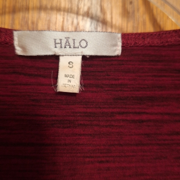 Halo Red Embellished Y2K Babydoll Style Top Ethereal ARTSY small ART SHOW Fairy - Picture 4 of 5